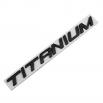 Auto modifikatsioon Sharp World Explorer TITANIUM Inglise metallist autokere kleebised pagasiruumi saba sildi kirjakleebised must