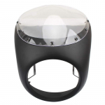 Universaalne 7-tolline esitulede juhtraua kaitseklaasi Cafe Racer Dyna Sportster 1200 883 FLHT jaoks #2