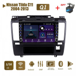 Android autoraadio multimeedia videopleier Nissan Tiida C11 2004-2013 Nupuga WiFi BT 2 Din 1+16GB 1+16GB
