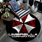 Resident Evil Pattern Area vaip &uuml;mmargune p&otilde;randamatt elutuba vaip vannituba k&ouml;&ouml;k vaip uksematt 60cm