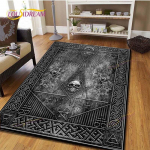 Vabam&uuml;&uuml;rlaste vaip Vabam&uuml;&uuml;rlaste Illuminati Ring P&otilde;randamatt Elutoa Vaip Siseala Pehme Flanell M&auml;ngumati ala vaip Kawaii Vaip 100cm x 120cm