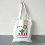 Ma olen sinu jaoks olemas Armas Kaktus L&otilde;uendist &Otilde;lakotid Naiste &Ouml;ko Riidest K&auml;ekott Toidukaupade Korduvkasutatav Kokkupandav Ostukott 24*26cm