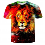 1-14-aastased lapsed l&uuml;hikeste varrukatega T-s&auml;rgid Tiigril&otilde;vi Loomad T-s&auml;rk Poisid T&uuml;drukud Lapsed Suveriided Juhuslikud &uuml;lisuured topid 130