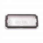 BSP1119 1-osaline tagumise numbrim&auml;rgi lambi valguse objektiivi kate 51800482 Fiat Abarth 500 500C 2007-On Linea 2007-2017 jaoks