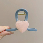 Kunstp&auml;rlitest akr&uuml;&uuml;list juukseklambrid libisemiskindlad suured juuksek&uuml;&uuml;ned Naiste t&uuml;drukute temperamendiga juuksen&otilde;el Hai klambrid Moodne juukseaksessuaar