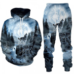 Hundi 3D tr&uuml;kitud kapuutsiga p&uuml;kste &uuml;likond meeste kevade ja s&uuml;gise vabaaja kampsun, pullover, meeste dressikomplekt, mood meeste r&otilde;ivaste &uuml;likond XL