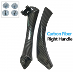 Vasak Parem Sisemine Ukse Sisek&auml;epide K&auml;epideme Katte Liistuga Asendus BMW 3 Seeria E90 E91 E92 316i 318i 320i 325i jaoks Carbon Fiber Right