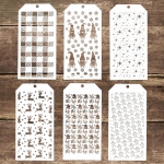 6 tk 12*24 cm &otilde;mblusteta &scaron;abloon scrapbookingu jaoks Maalialbumi paberkaart k&auml;sit&ouml;&ouml; tegemiseks Dekoratiivne reljeefne mall