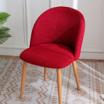 Duckbill Polar Fliisist kumer seljaga kontoritooli kate Madal seljaosa &uuml;mar alumine istme kate Shell Tooli katted suured elastsed 1Pc Chair Cover