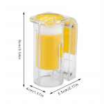 Uus plastikust k&auml;sn, mesilaskuninganna m&auml;rgistusp&uuml;&uuml;dja ​​markerpudel Aia-mesiniku t&ouml;&ouml;riist