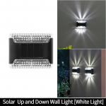 P&auml;ikesevalgustiga aia p&auml;ikeseenergia LED-seinalamp t&auml;nava p&auml;ikeseprožektori jaoks Smart Light v&auml;lisvalgusti veekindel koduaia kaunistuslambid white light