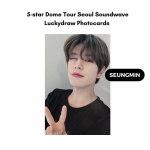 Stray Kids 5-STAR Dome Tour 2023 Souli erifotokaardid