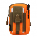 Meeste v&auml;lispordi taktikaline telefon v&ouml;&ouml;rihma kott Fanny Pack Pouch T&otilde;mblukuga taskud oranž