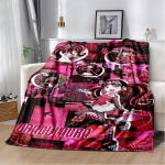 3D Monster High Anime multifilmi tekk, pehme tekk koju magamistoa voodi diivan pikniku reisikontori puhkekate lastele 130x150cm