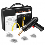 200 W juhtmeta USB taaslaetav plastist keevitaja, plasti keevituskomplekt koos 400 tk kuumade klambritega auto jaoks must