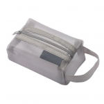 Suure mahutavusega nailonist v&otilde;rkkott, kaasaskantav k&auml;epide, l&auml;bipaistev n&auml;htav ja vastupidav t&otilde;mblukk, multifunktsionaalne &otilde;pilaste kirjatarbed, kosmeetiline huulepulk m&uuml;ntide kotikest must