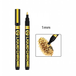 Galvaniseeritud peegli markerpliiats DIY peegeldavad v&auml;rvipliiatsid K&auml;sitsi parandatav kroomitud veekindel rehvi keraamiline parandusv&auml;rv 1mm/2mm/3mm 1.0mm