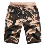 Combat Shorts Meeste vabaaja armee kamuflaaž teksad Cargo Camo t&ouml;&ouml; poolp&uuml;ksid XL khaki
