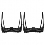 Naiste Push Up pitsrinnahoidja Plus Size Seksikas bralette aluspesu Naiste pesu Rinnahoidja Romantilised Underwired rinnahoidjad S