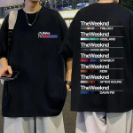 Laulja The Weeknd Ts&auml;rk Starboy After Hours Dawn Fm House of Balloons Muusika Album T-s&auml;rk Unisex Naiste Rock Hip Hop Suurem&otilde;&otilde;tmelised topid L