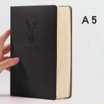 640 lehek&uuml;lge A5 kunstnahast paks &auml;rim&auml;rkmik Sketch Journal Diary Horisontaalne m&auml;rkmik A5