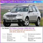 4 tk autokaitseplekke Subaru Forester SH 2008 2009 2010 2011 2012 jaoks Porikaitse Pihustuskaitsmed Poritiiva Porikaitse Autotarvikud gray