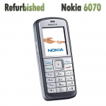Renoveeritud Nokia lukustamata originaal Nokia 6070 2G GSM mobiiltelefon 1 Battery 1 Charger must