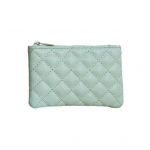 Naiste m&uuml;ndikott &uuml;hev&auml;rviline kunstnahast rombi tekstuuriga t&otilde;mblukk, pikliku kujuga, suure mahutavusega kaasaskantav kerge ja kindel &otilde;mblusega daam heleroheline v&auml;rv