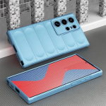 KEYSION P&otilde;rutuskindel &uuml;mbris Samsung S24 Ultra 5G S23 FE S22+ S21 Plus pehmest silikoonist telefoni tagakaas Galaxy Note 20 Ultra 5G jaoks for Galaxy S24 punane