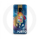 Samsung Galaxy A5 2018 &uuml;mbris fcp porto sinise taustaga must