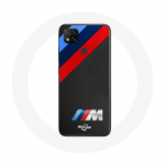 Coque Xiaomi Redmi 9C BMW M Logo carbone