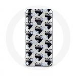 Huawei p30 lite &uuml;mbris Mustade s&uuml;damete taustal