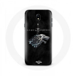 Coque pour Samsung Galaxy J3 2017 Game of Thrones Saison 8 Le Tr&ocirc;ne de Fer La maison Stark Logo L'hi