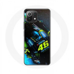 &Uuml;mbris Xiaomi Mi 11 Lite Valentino Rossi Moto GP jaoks
