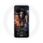 Coque pour Vivo Y21s 2021 / Y21 2021 Game of Thrones Saison 8 Le Tr&ocirc;ne de Fer L'affiche de L'&eacute;quipage Logo Aigle Gris
