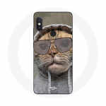 Naljaka fotokapuutsiga Animals &uuml;mbris Xiaomi Redmi Note 5 Pro Cat jaoks