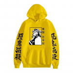 Mood Anime Demon Slayer Harajuku Pusad Naiste Rengoku Kyoujurou Pusad Esteetilised riided Kimetsu No Yaiba Mugen Train Pusa 4XL must
