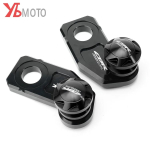 Logo CB650R Motorcycle Chain Adjustment Block Frame swingarm Spools sliders For Honda CBR650R CB 650R CBR 650R CB650R Red gray