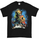 Vintage 1986 Boris Vallejo must Unisex T-s&auml;rk S