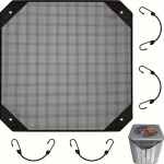 V&auml;lisseadme vahelduvvoolu kate &ndash; v&auml;lisseadmete &otilde;hukonditsioneeri katted &ndash; tugeva v&otilde;imsusega vahelduvvooluseadme kate 66*66cm（26*26in