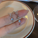 As&uuml;mmeetrilised liblikas k&otilde;rvar&otilde;ngad naistele MoonStone Crystal Piercing K&otilde;rvar&otilde;ngad Aksessuaarid Ehted