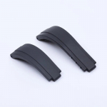 20 mm reguleeritav kellarihm Rolexi rihma jaoks DAYTONA SUBMARINER GMT Yacht-Master OYSTERFLEX Glidelock kummist kellarihma jaoks Logo & No Buckle-20mm