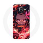 Coque Maniacase pour Samsung Galaxy A3 2017 Demon Slayer Nezuko Kamado Manga anime