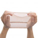 1 paar musta v&otilde;rguga parukas juuksev&otilde;rk k&otilde;rge elastne juuksev&otilde;rk naiste meeste halloween cosplay lainer kudumine v&otilde;rk paruka tarvik