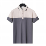 Meeste l&uuml;hikeste varrukatega T-s&auml;rk suvine rev &otilde;huke poolvarrukatega T-s&auml;rk Business Casual polos&auml;rk L