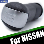 5-k&auml;iguline MT auto k&auml;igukangi nupp Nissan Qashqai J10 X-trail 06-13 k&auml;sitsi k&auml;iguvahetuse hoob, pliiatsipea pea kuul gray