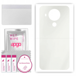 apgo MATTE Protective Skin Sticker for the back compatible with Nokia 5.4, Wrap Film, Hydrogel Film, Flexible, Soft TPU with positioning layer easy in