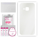 apgo Protective Skin Sticker for the back compatible with HTC One M9 Prime Camera, Wrap Film, Foil, Vinyl - Pattern Matte Transparent
