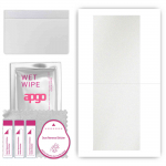 apgo Protective Skin Sticker for the back compatible with Huawei Mate Xs, Wrap Film, Foil, Vinyl - Pattern Matte Transparent