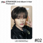 Stray Kids 3. albumi 5-t&auml;rni ametlik fotokaart, standardver Digipack Ver KPOP Leeknow - #2